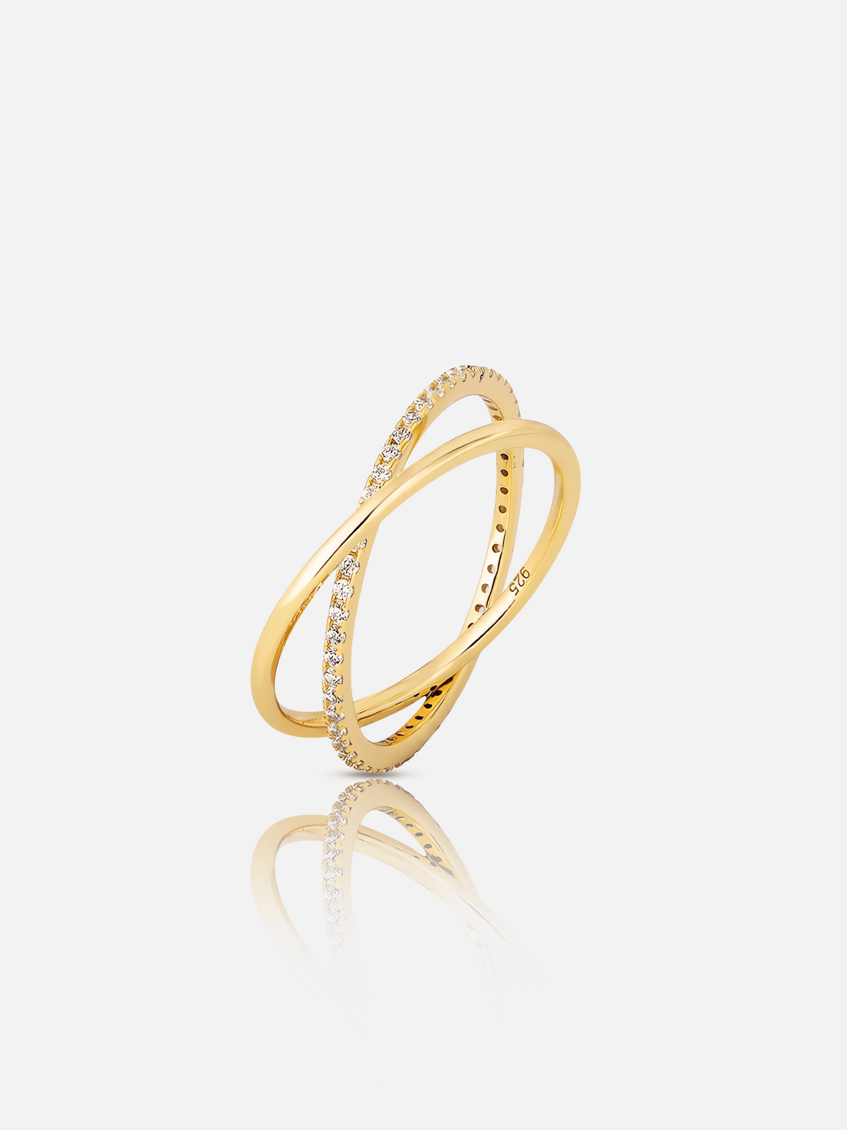 Double Loop Cross Ring
