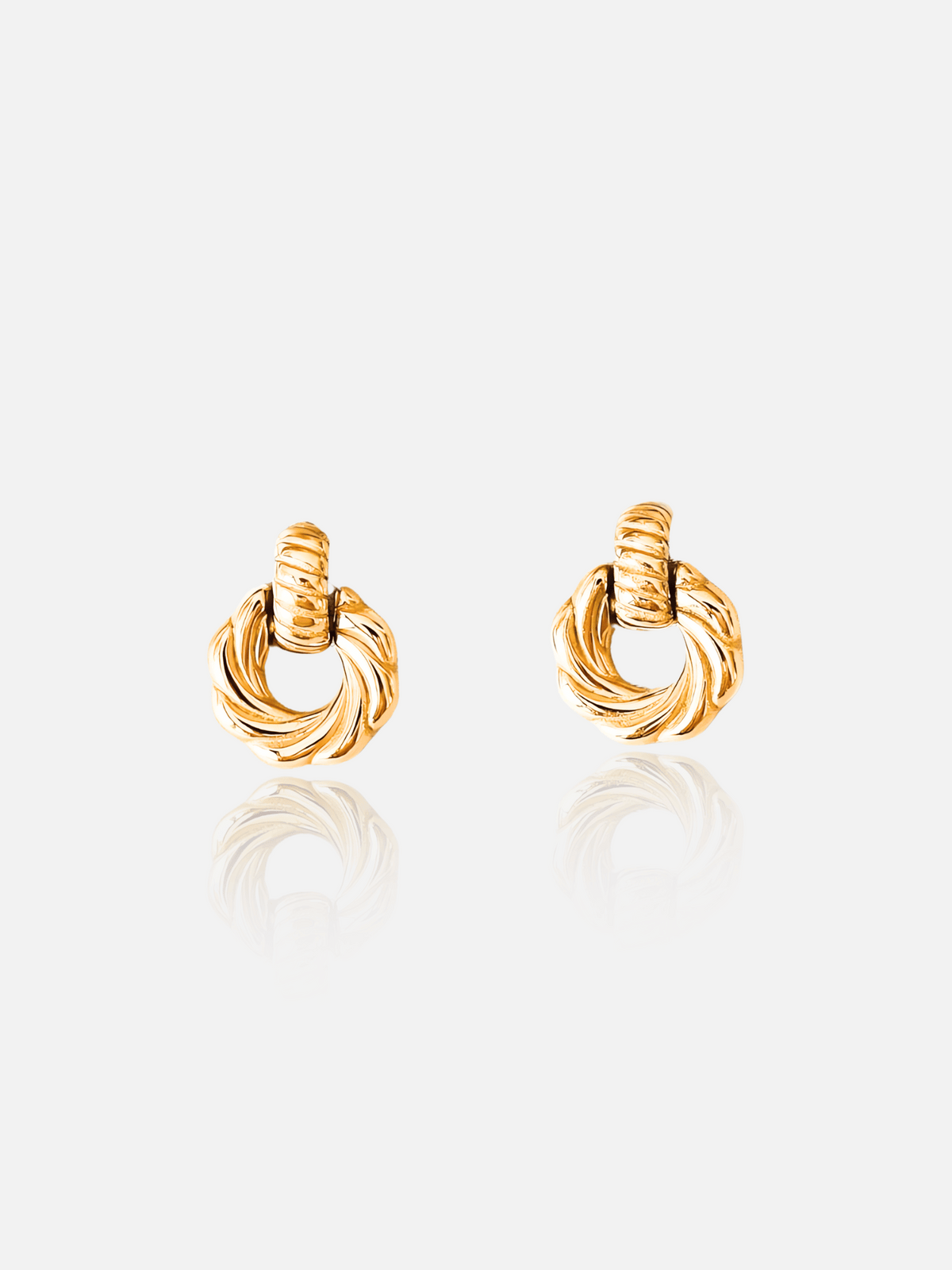 Twisted Hoop Earrings