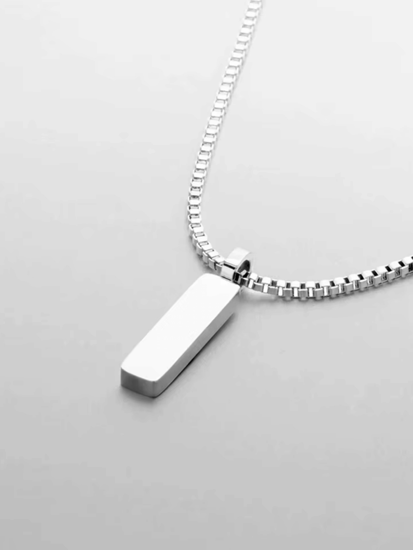 Cuban Chain Box Necklace