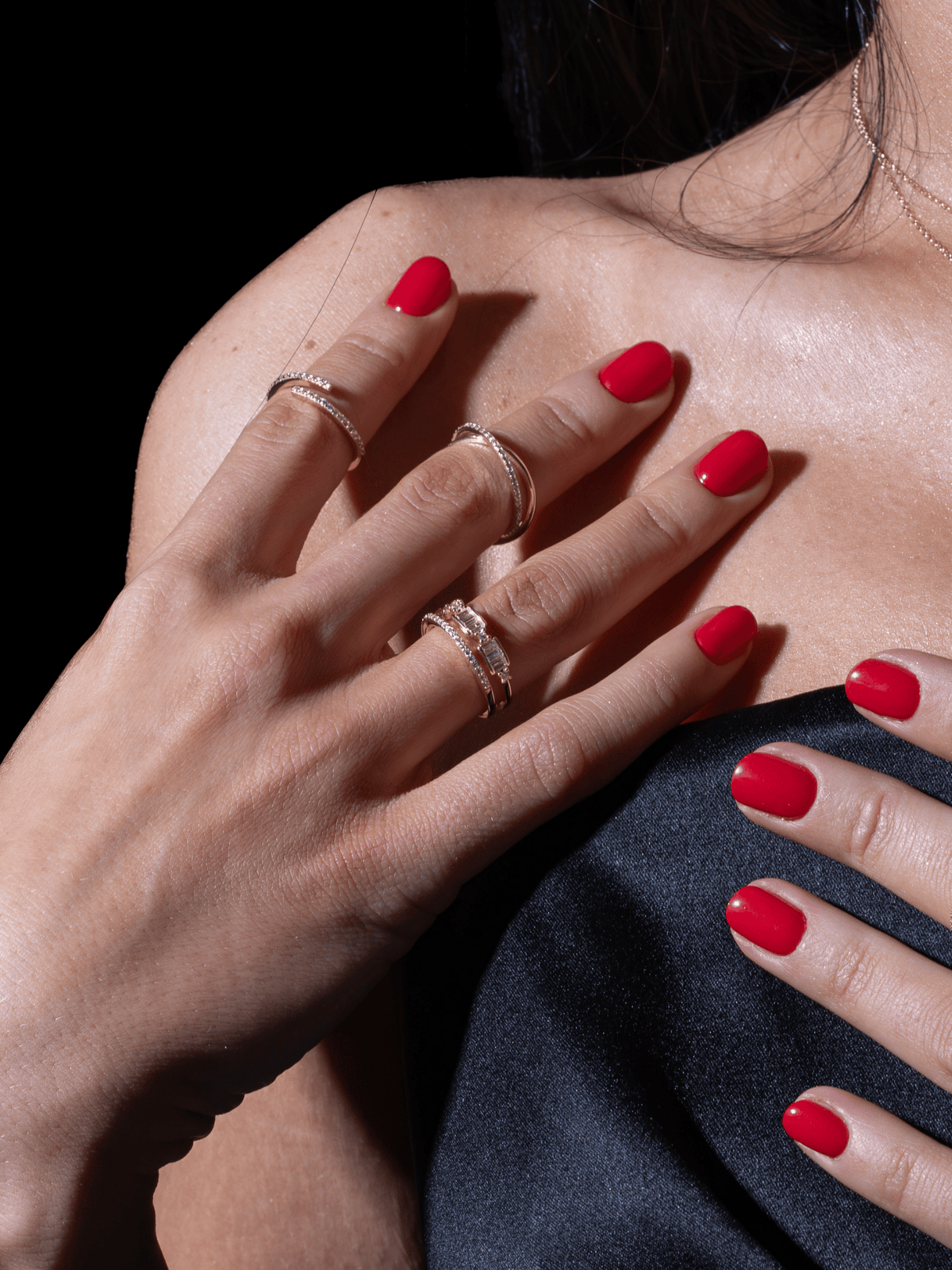 Square Diamond Ring