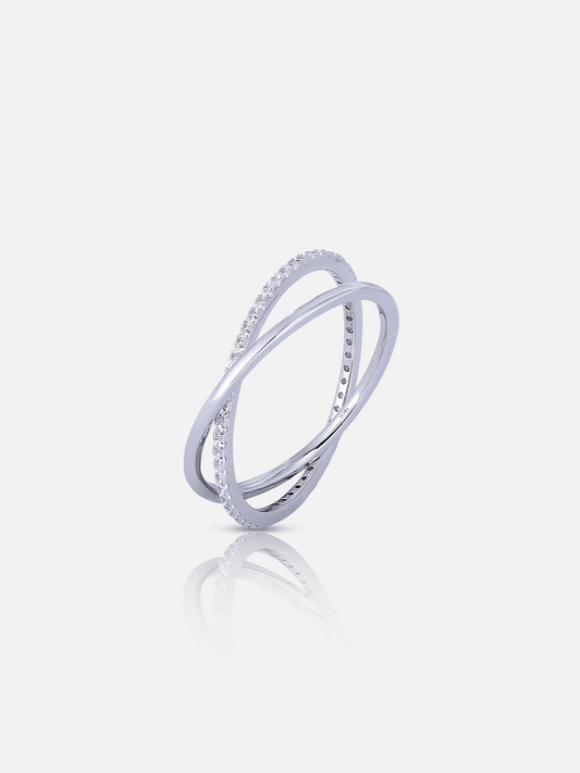 Double Loop Cross Ring