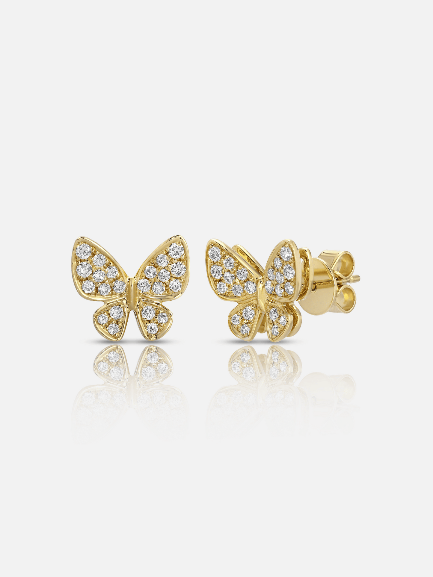 Butterfly Diamond Earrings