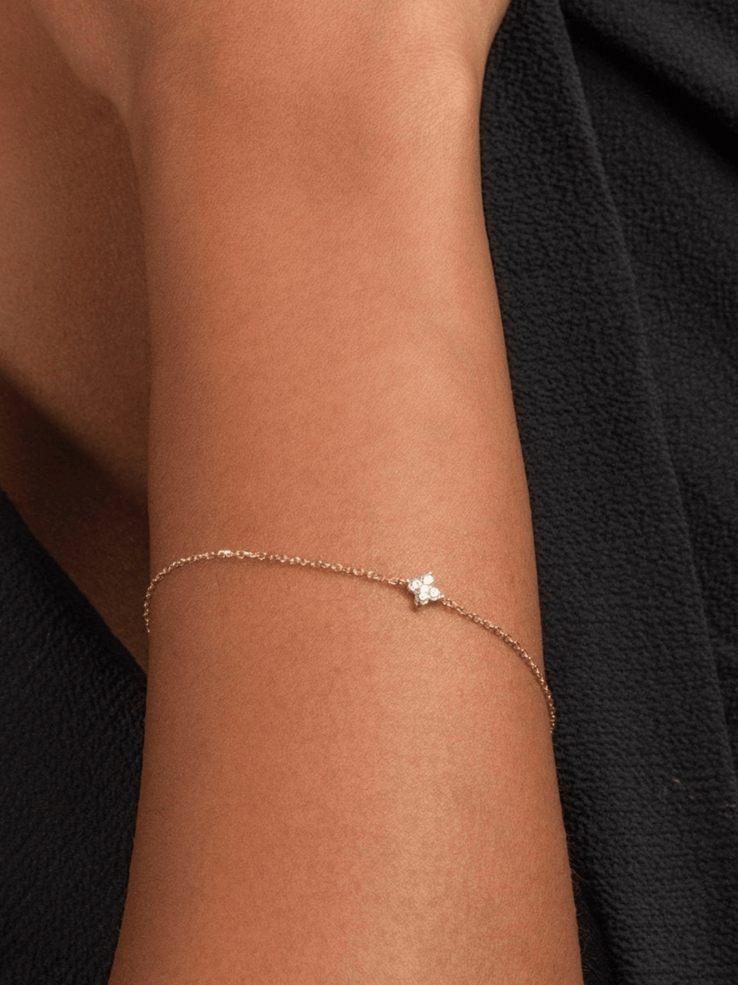 Minimalist Clover Bracelet