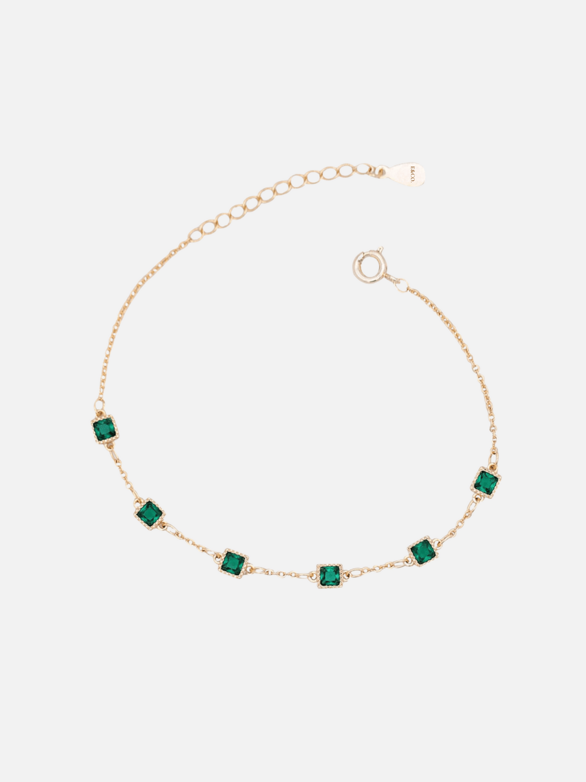 Emerald Zircon Bracelet