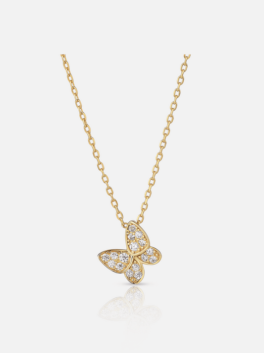 Butterfly Diamond Necklace