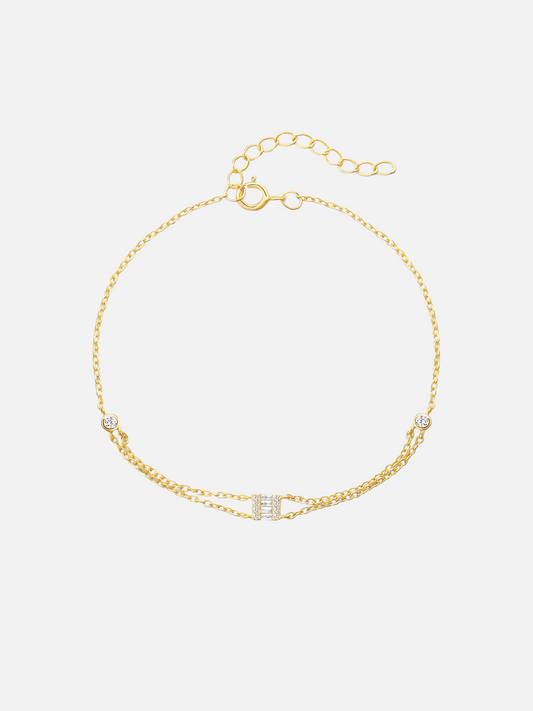 Radiant Twin-Chain Bracelet