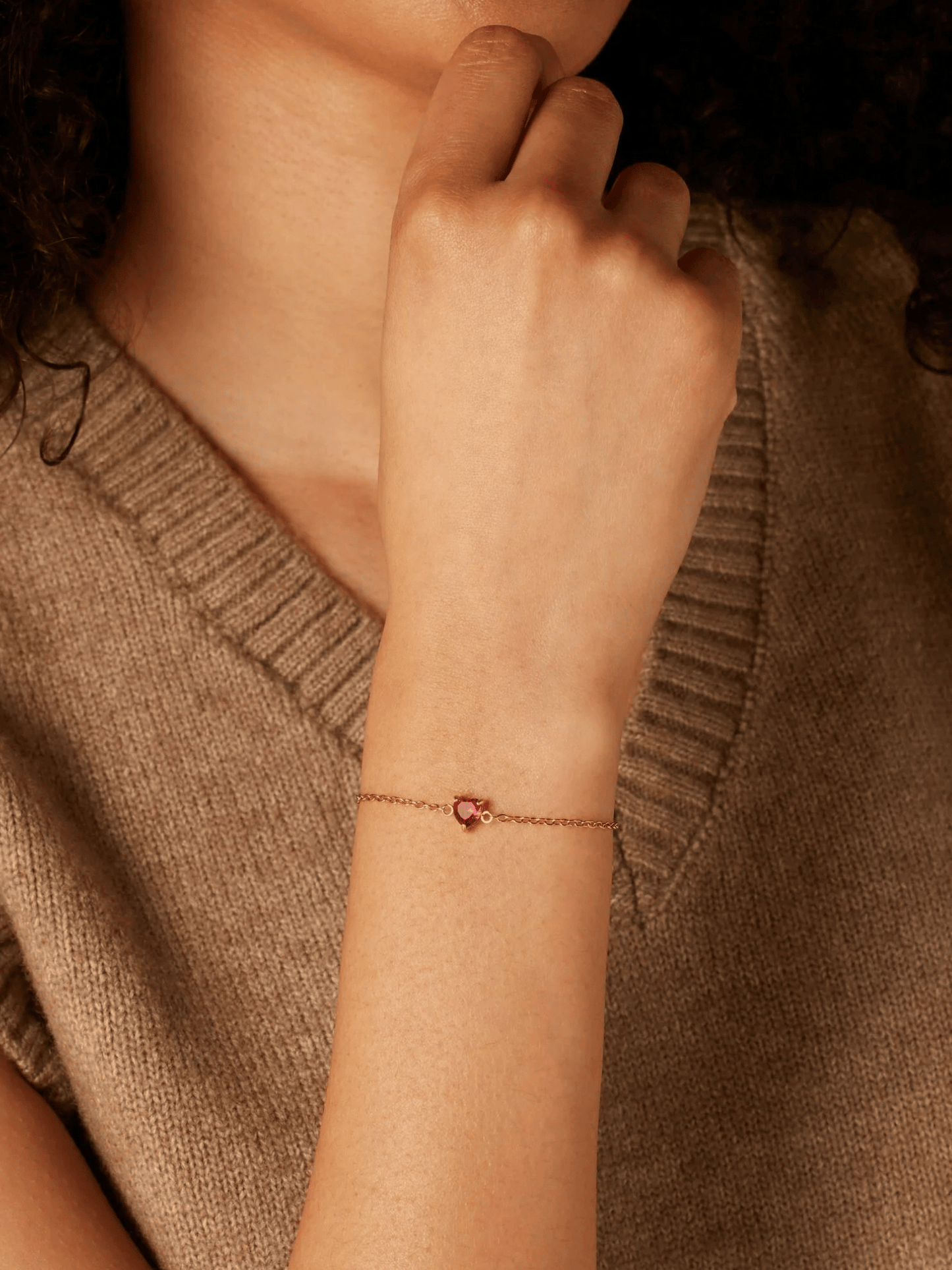 Heart Charm Bracelet