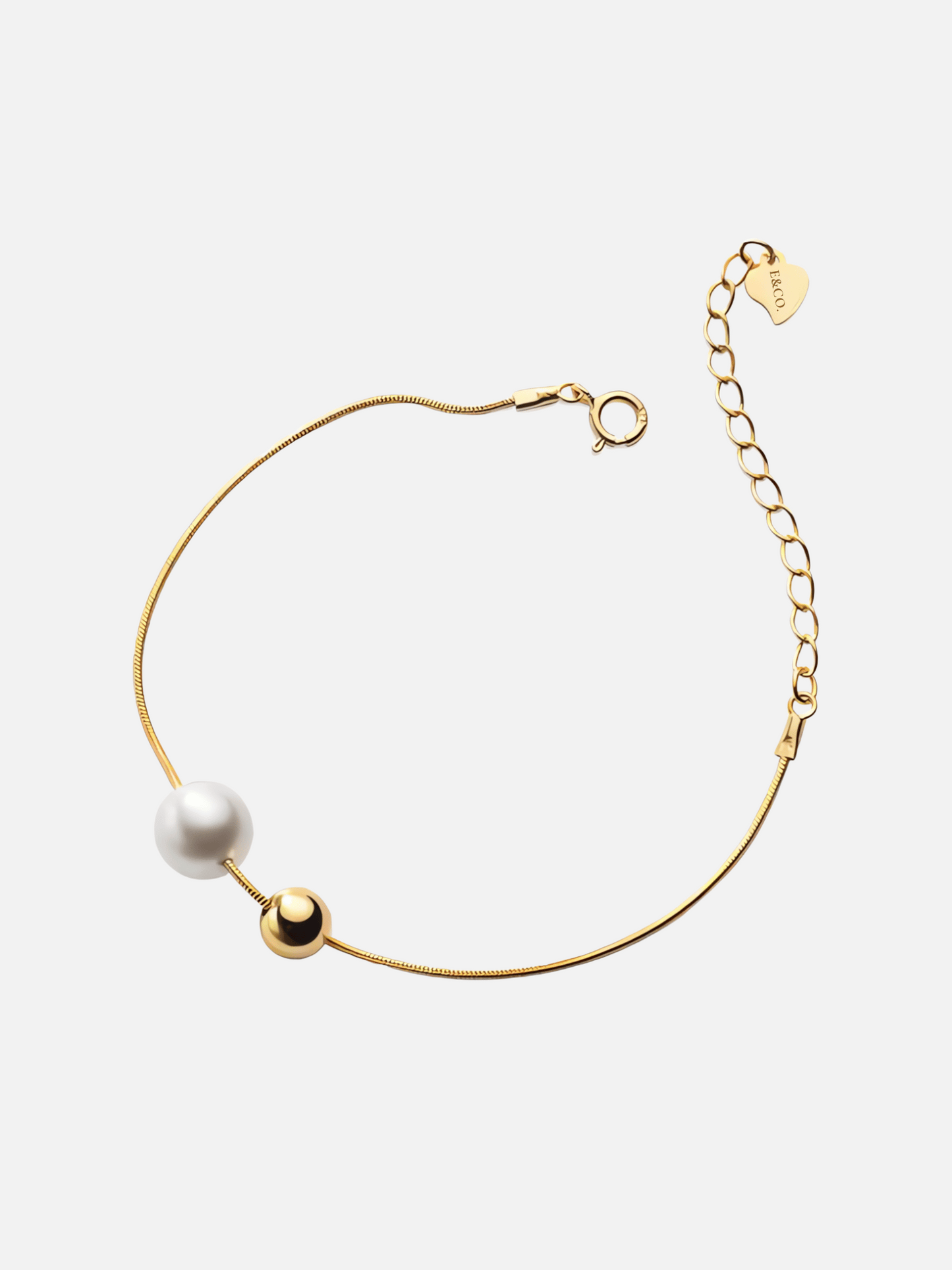Minimal Pearl Bracelet