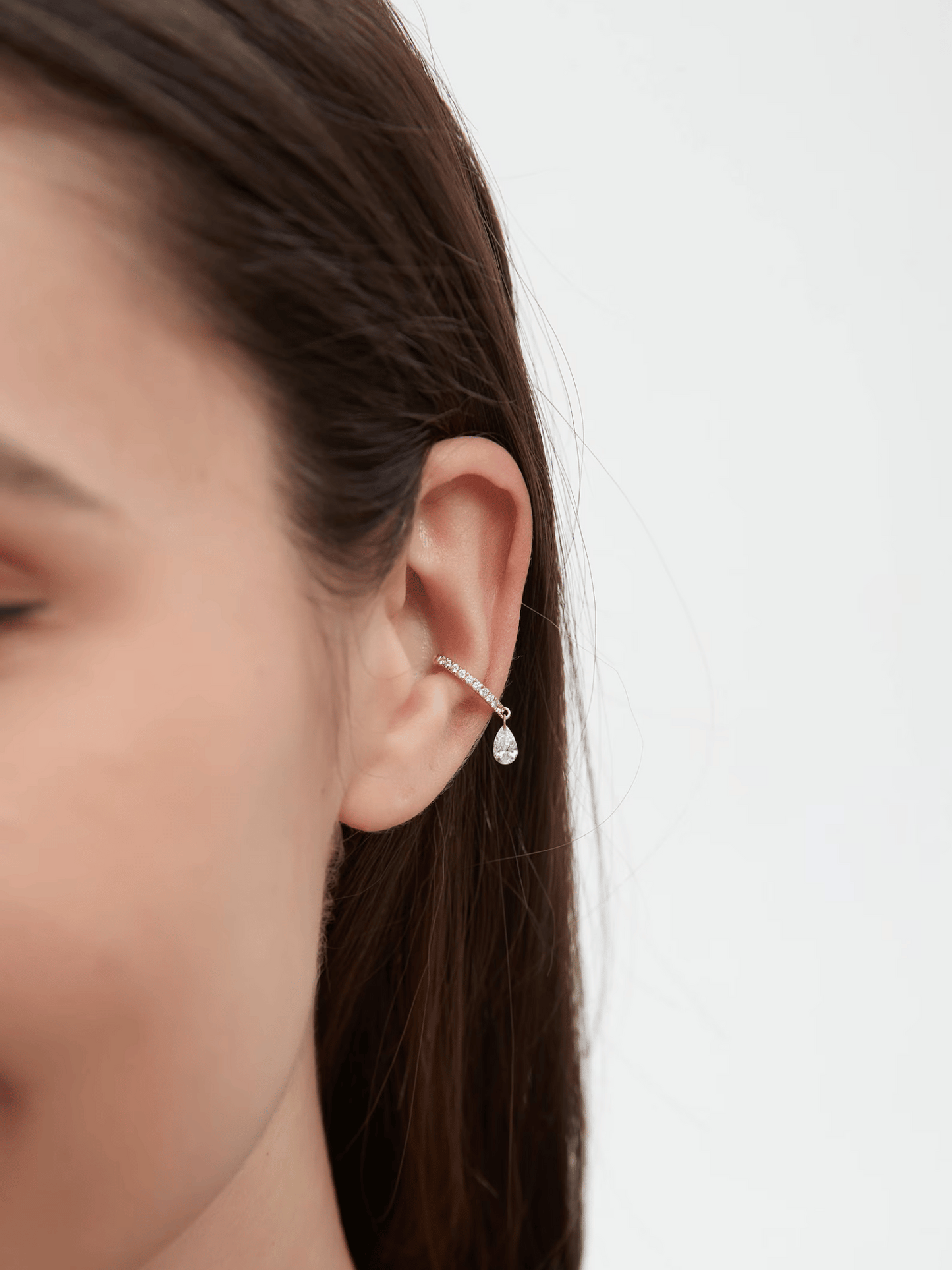 Teardrop Ear Cuff