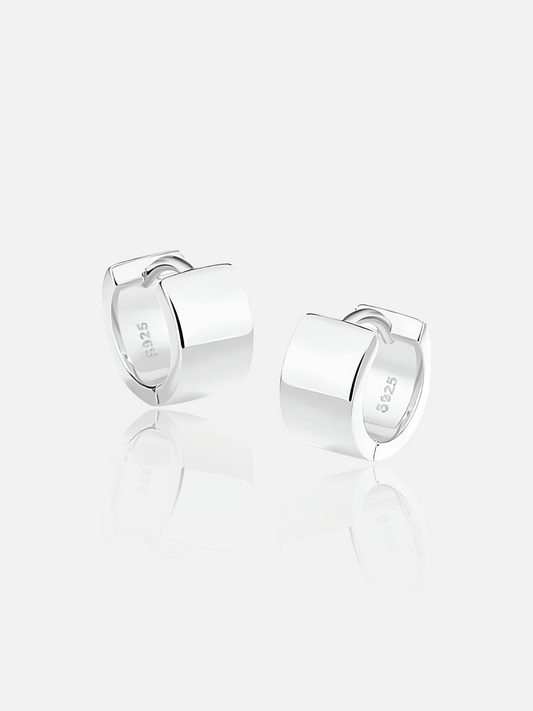 Chunky Gold Hoop Earrings