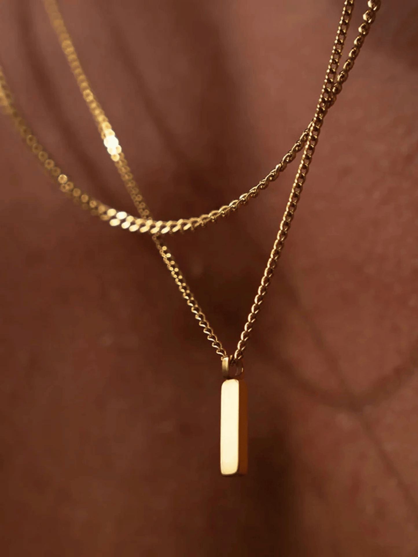 Cuban Square Chain Necklace