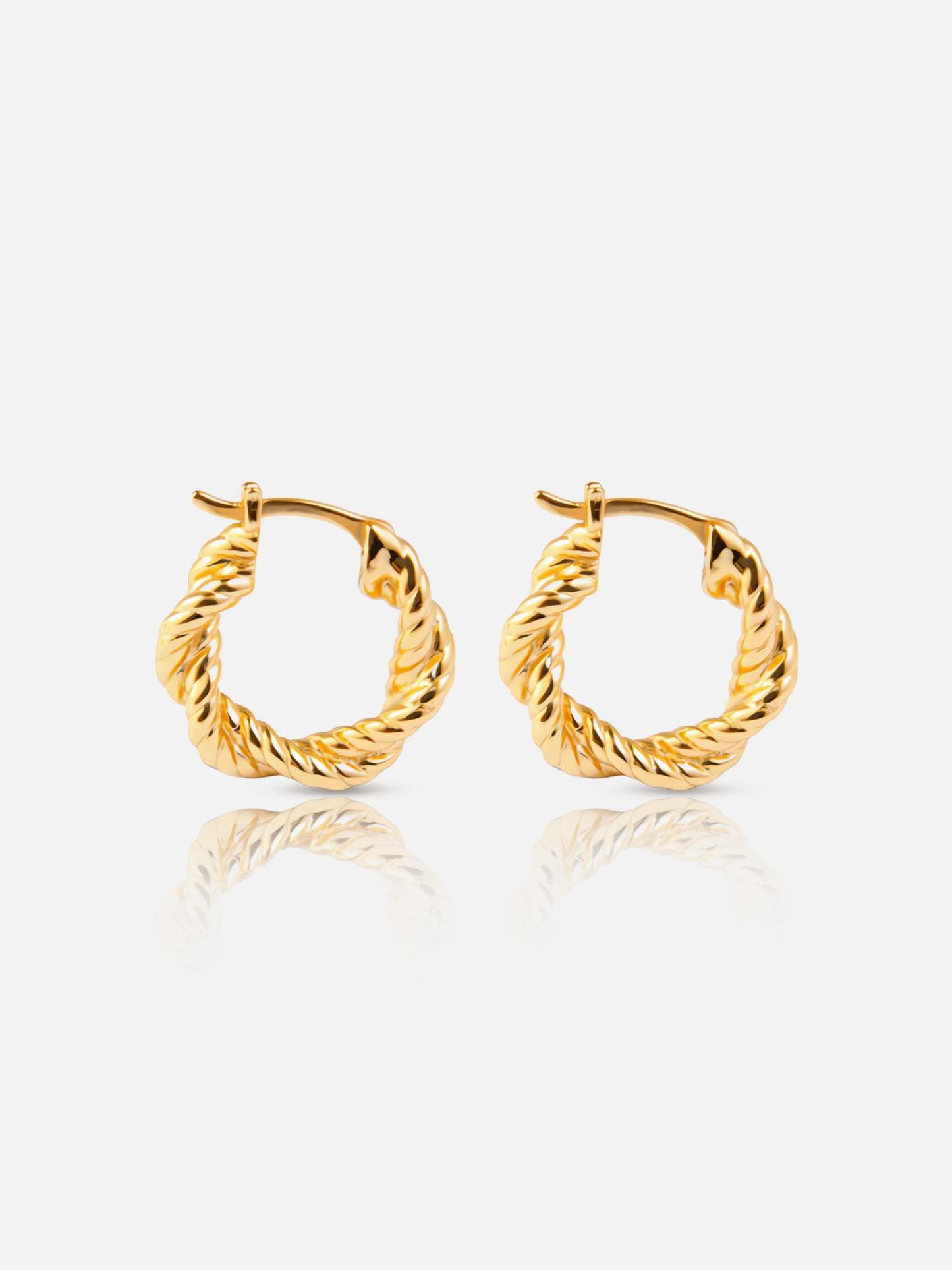 Chunky Coiled Earrings