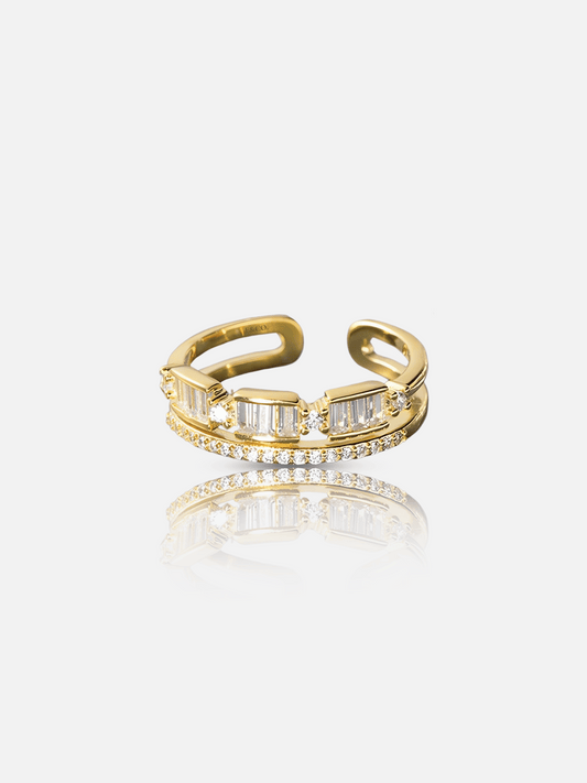 Square Diamond Ring