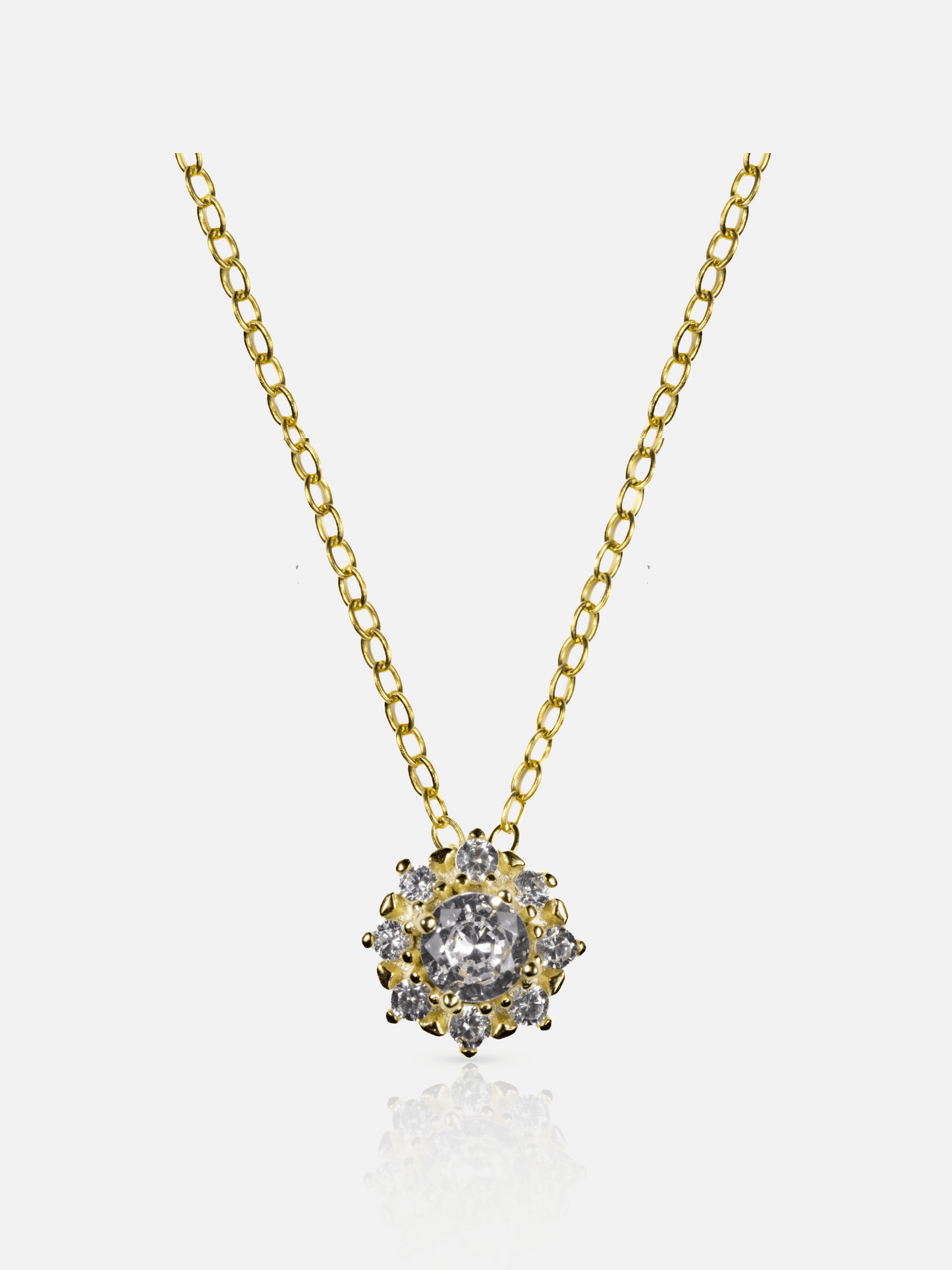 Snow Flower Necklace