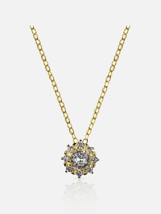 Snow Flower Necklace