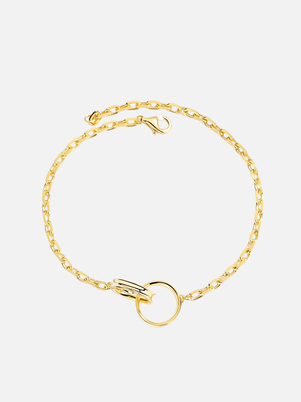 Double Ring Bracelet